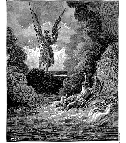 The Mouth of Hell Engraving by Gustave Dore Poster Paradise Lost
